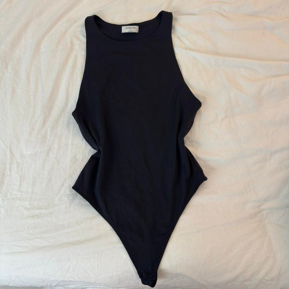 Black aritzia babaton bodysuit‎ size